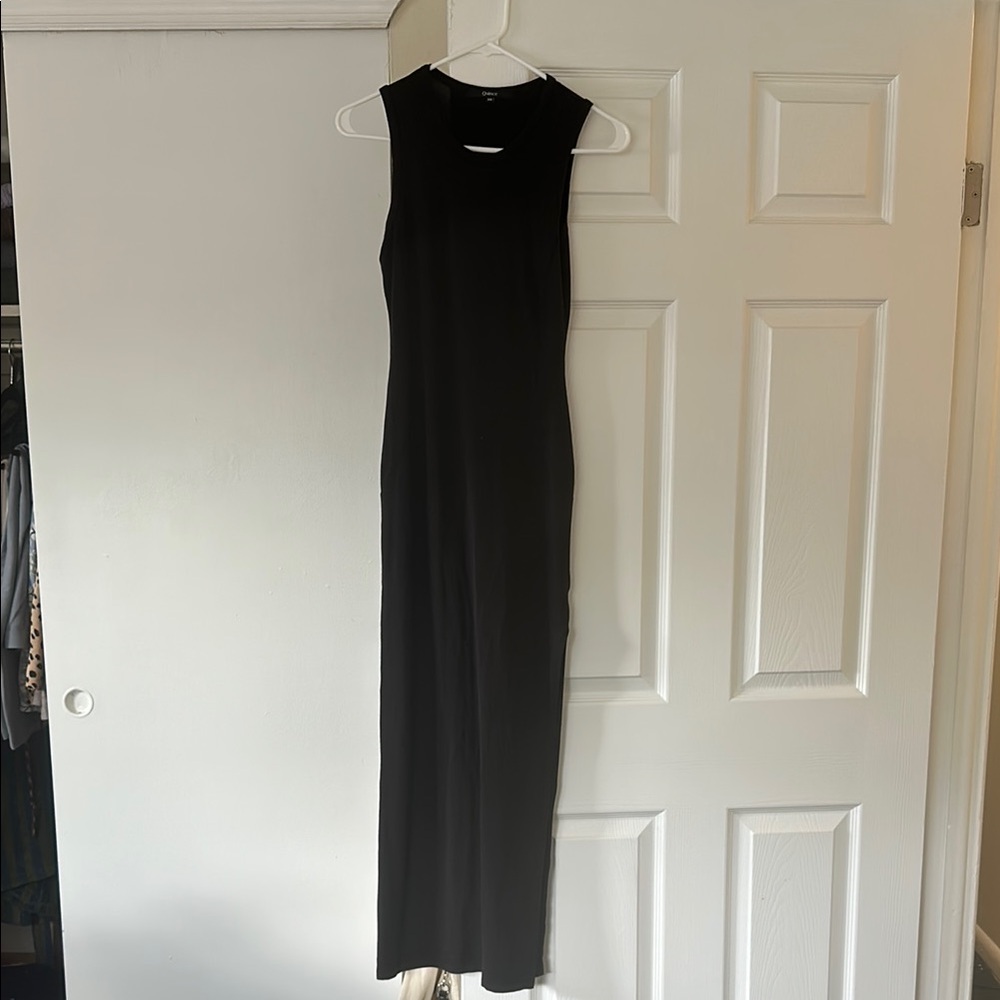 Quince Black Sleeveless Maxi Dress - Picture 3 of 3